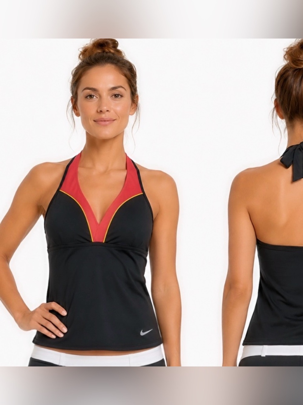 NWT Nike Tankini Halter Swim Top, Size S/6